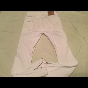 White Hollister jeans like new