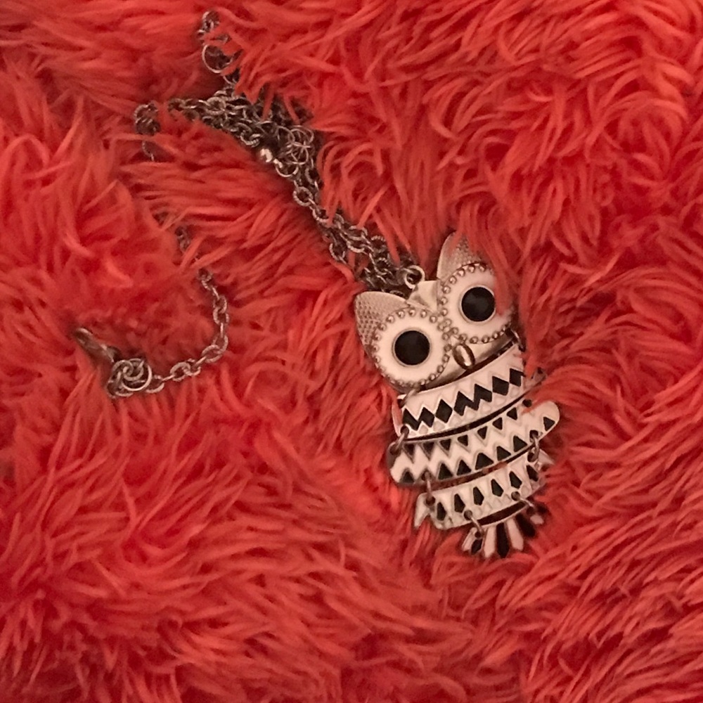 An owl necklace