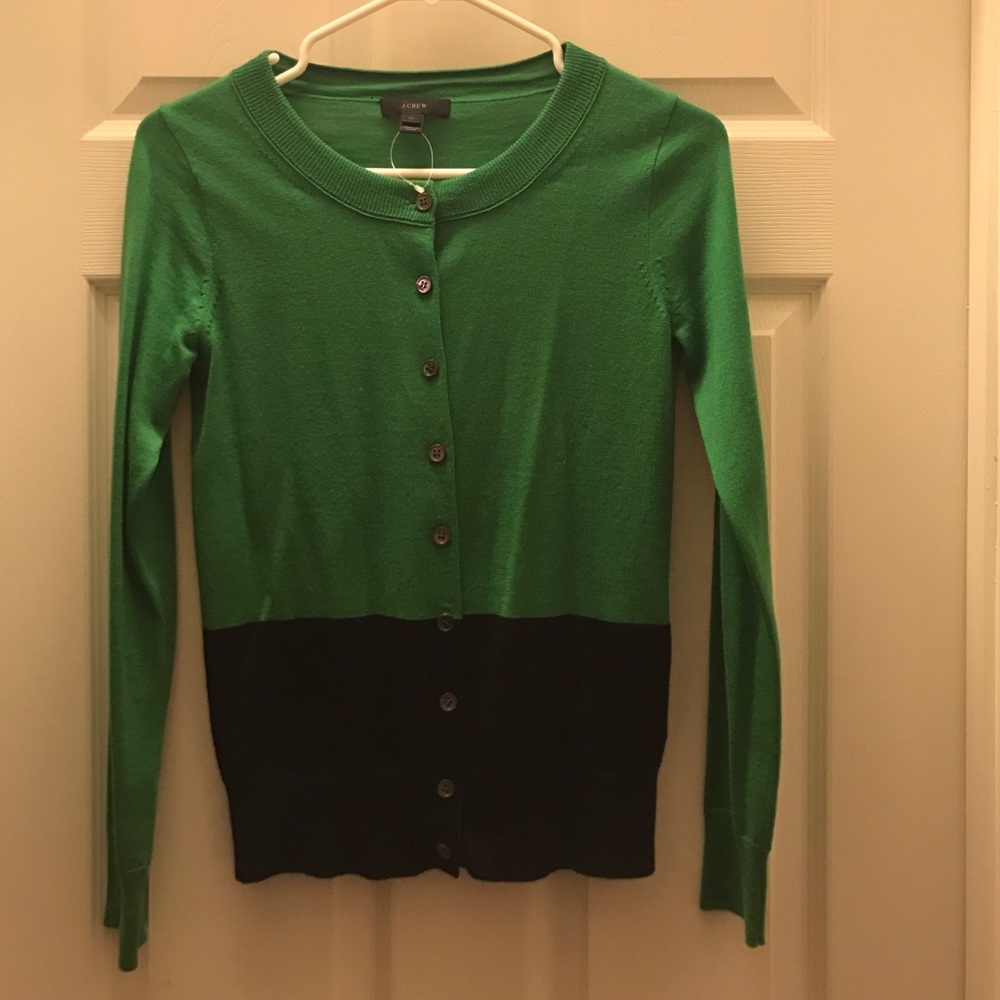 J. Crew Colorblock Cardigan