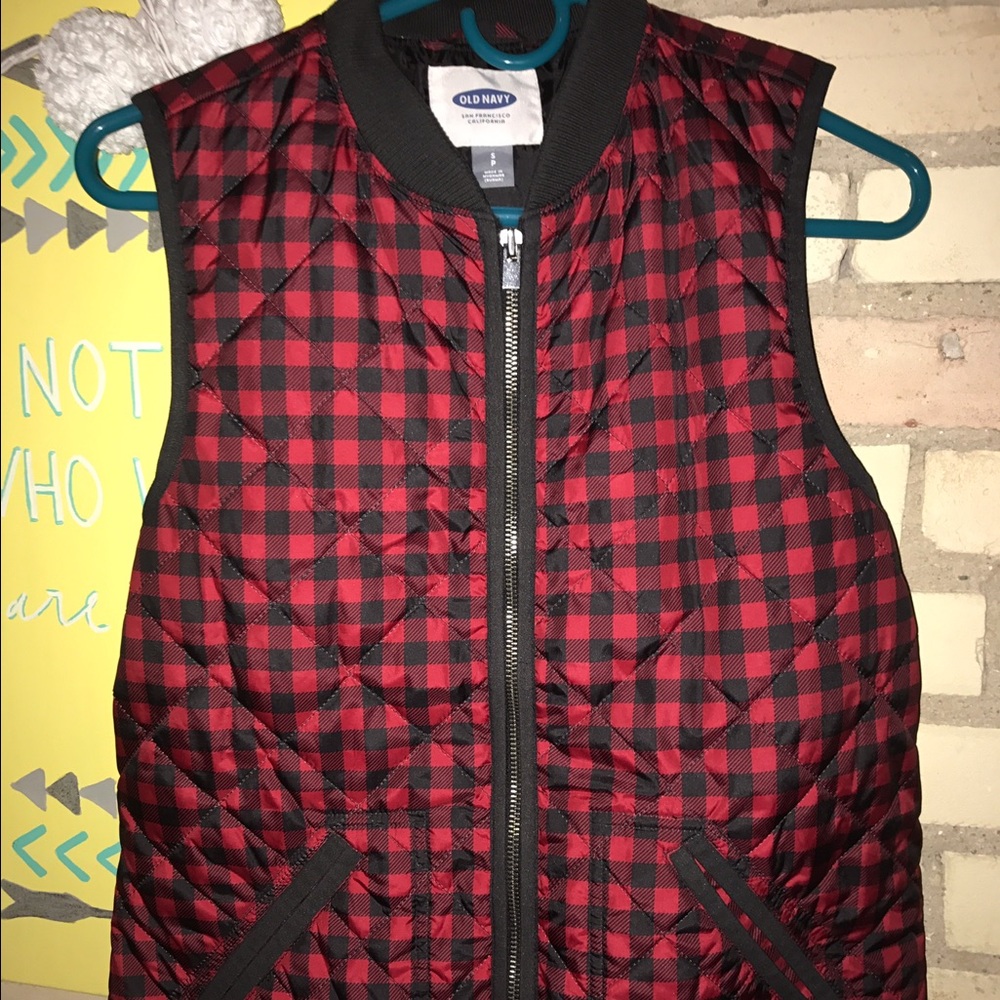 Checkered Vest