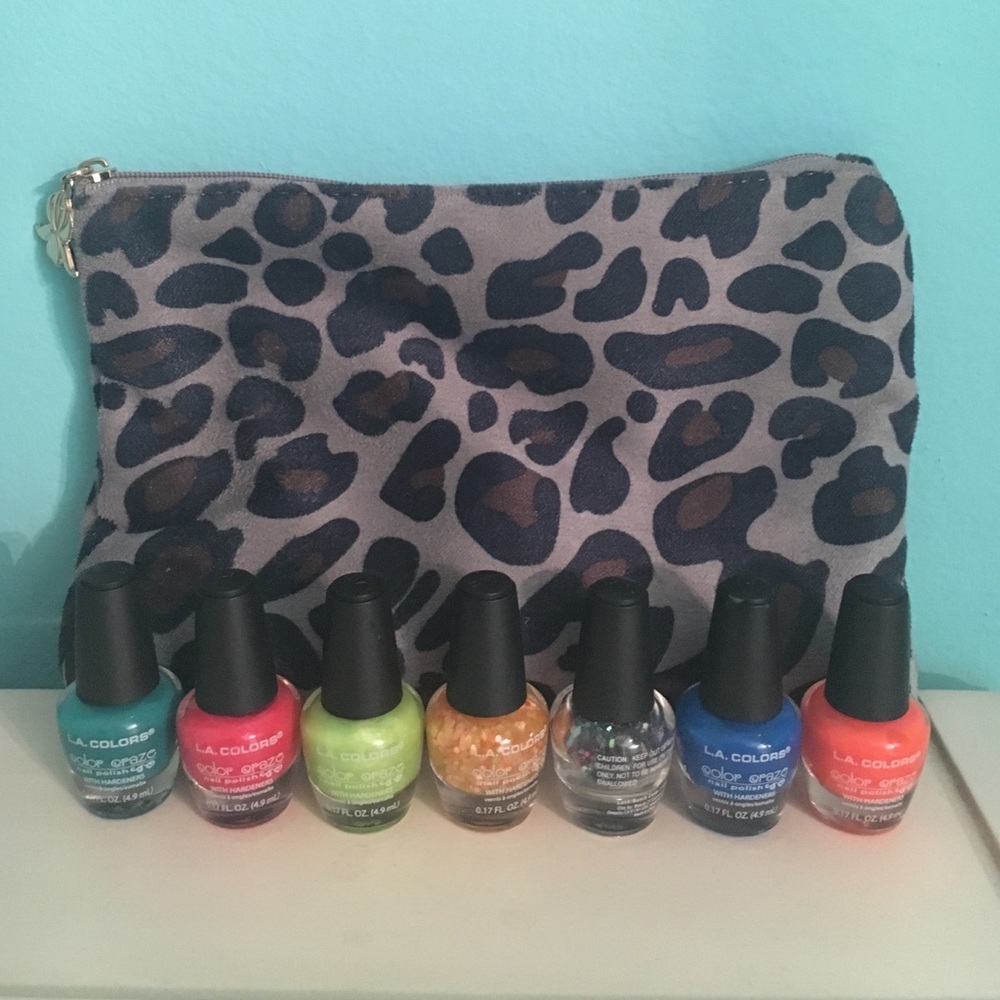 Nail Polish+Makeup Bag