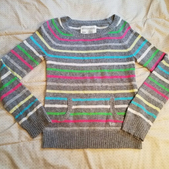aeropostale grey sweater