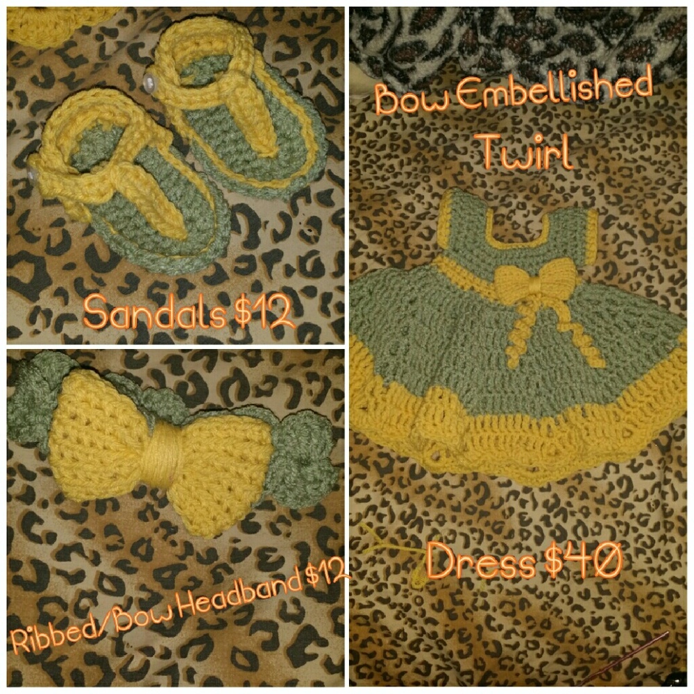 Crochet Classy Set - Picture 2 of 2