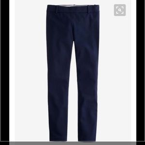 J Crew Navy Minnie Ankle Crop Pants 8