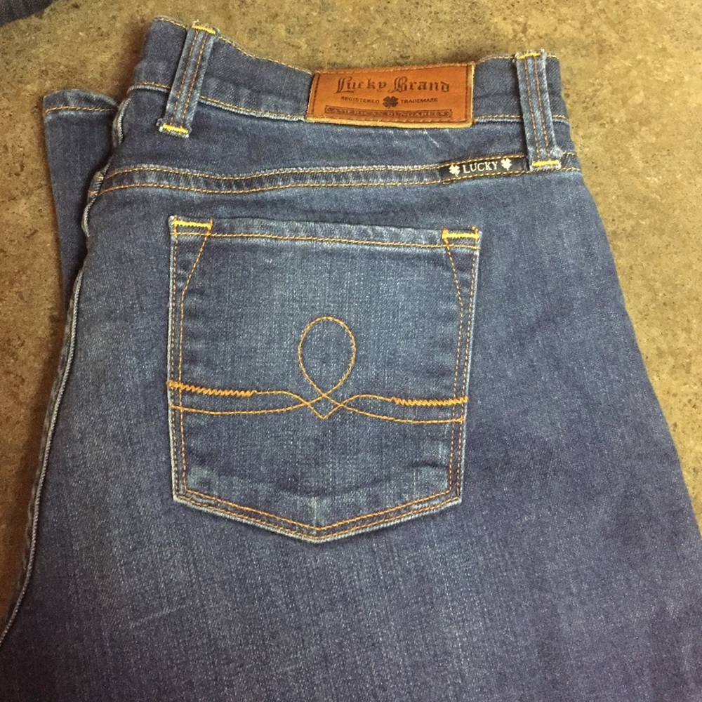 Lucky Brand Sofia Boot jeans