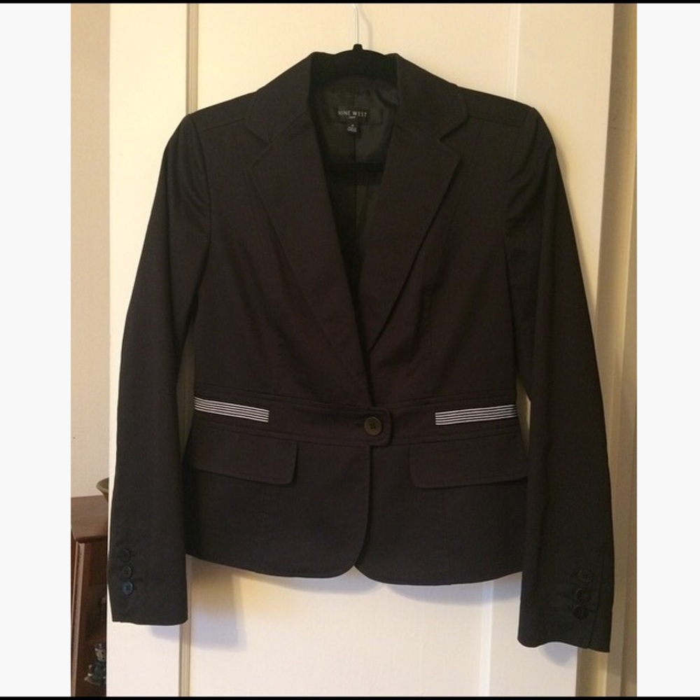 Nine West Black Blazer