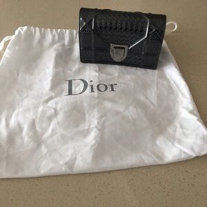 Authentic  Diorama cross body mini handbag