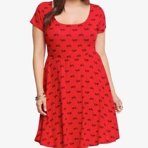 Red torrid dress