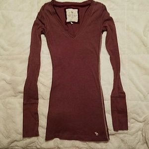 Abercrombie long sleeved shirt.