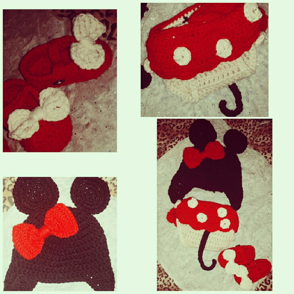 Mickey Mouse Crochet Costume