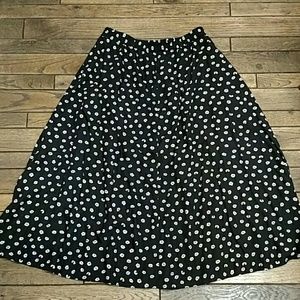 Daisy high waist long skirt
