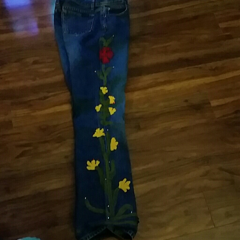 Cute/odd sanctuary blue jeans