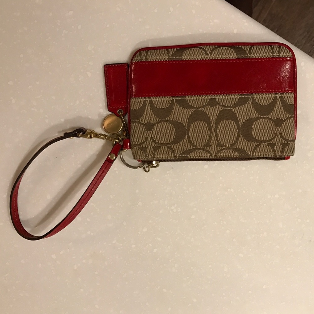 Coach wristlet