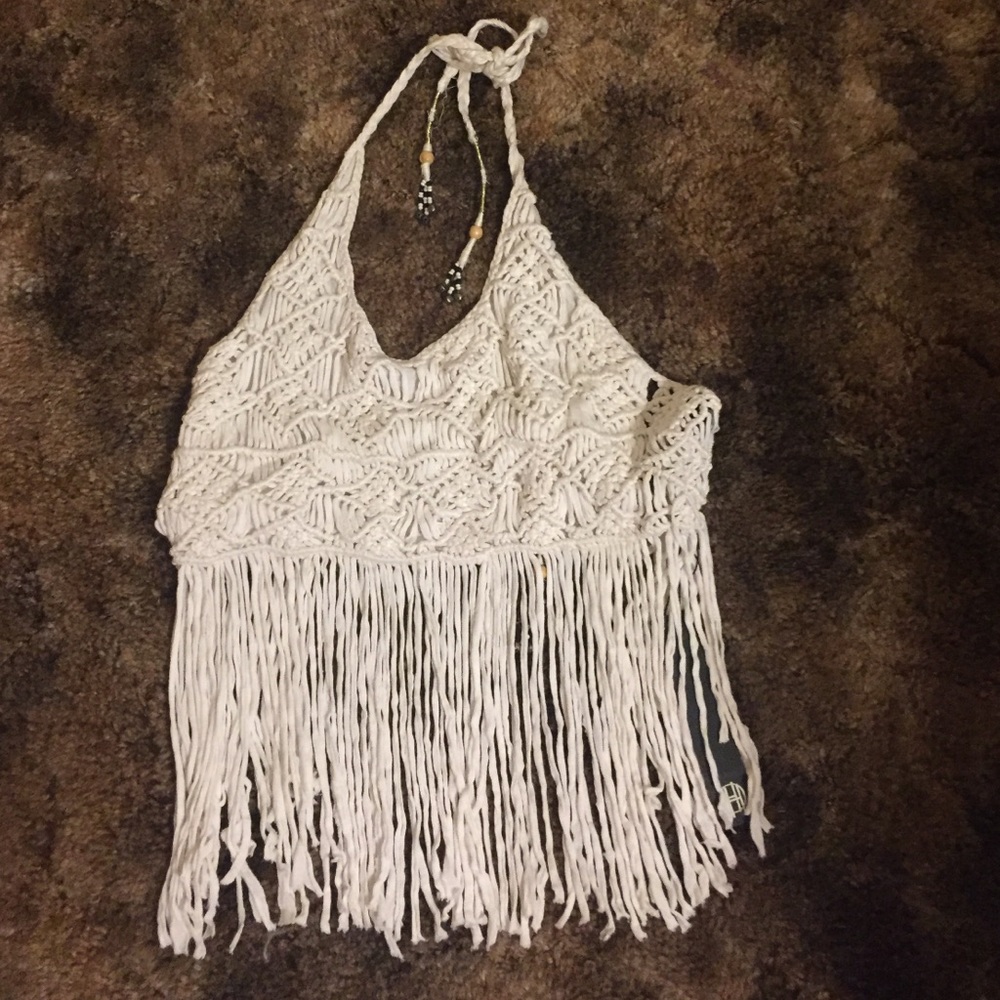 Crotchet crop top NWT