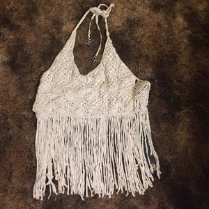 Crotchet crop top NWT