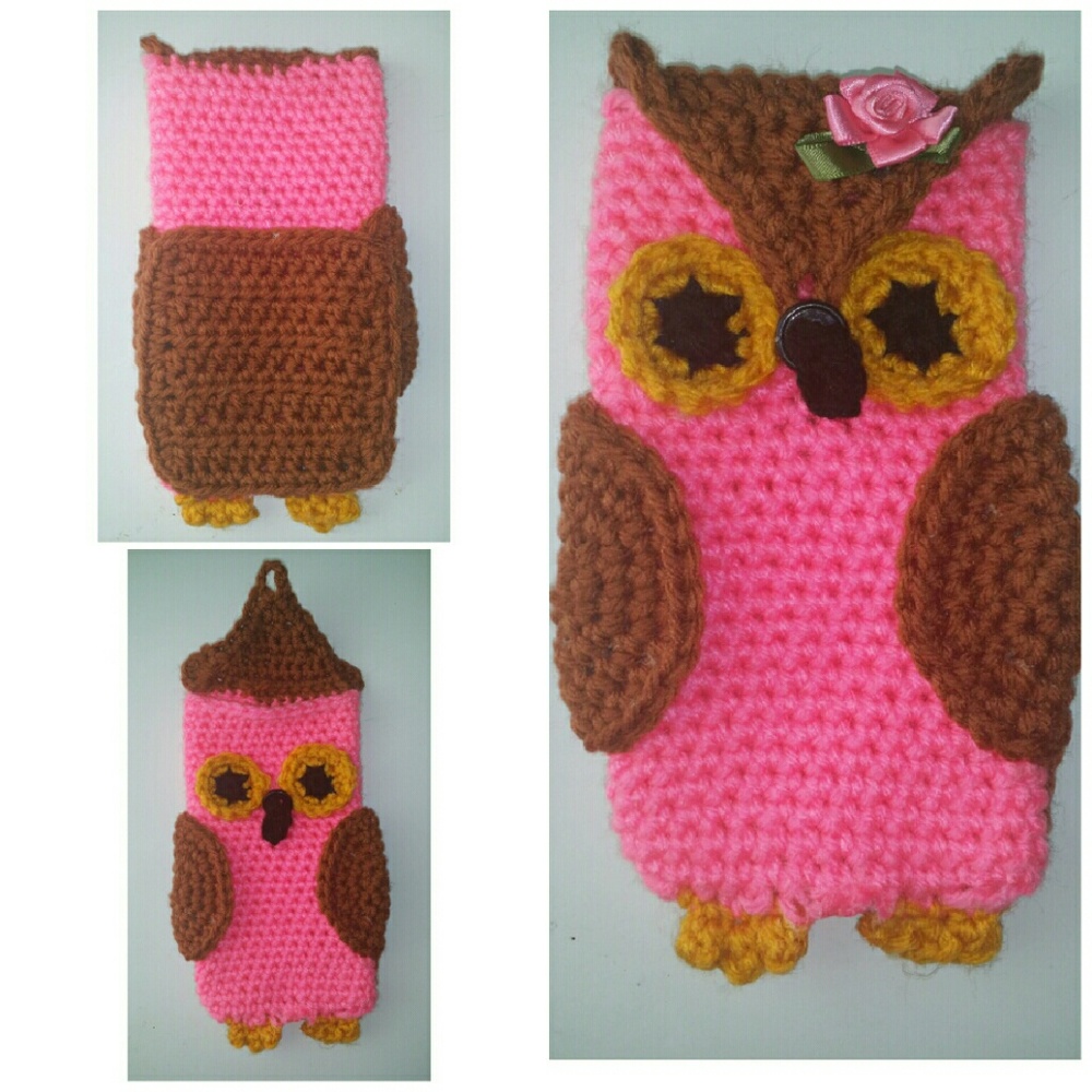 Crochet phone case