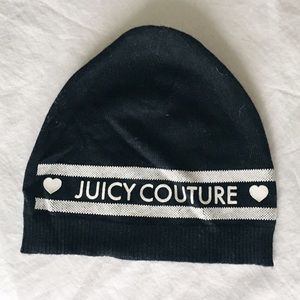 Black Juicy Couture beanie hat