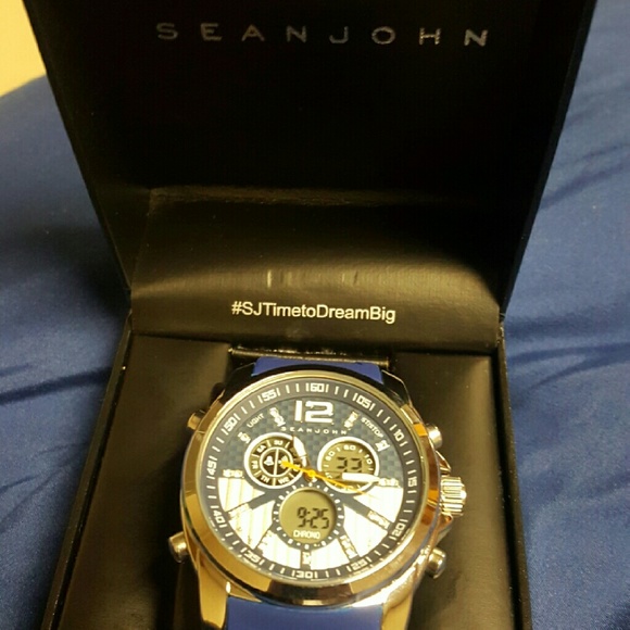 sean john chronograph watch