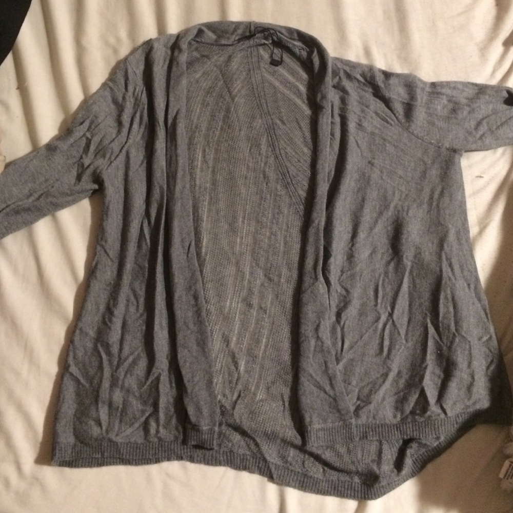 Gray Cardigan