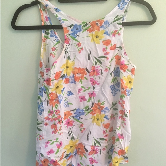 Floral Old Navy tank - Picture 2 of 2