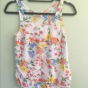 Floral Old Navy tank