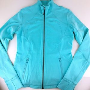 Lulemon Athletica Aqua Blue Forme Jacket - 8