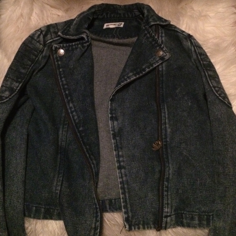 A Selena Gomez collection jean jacket