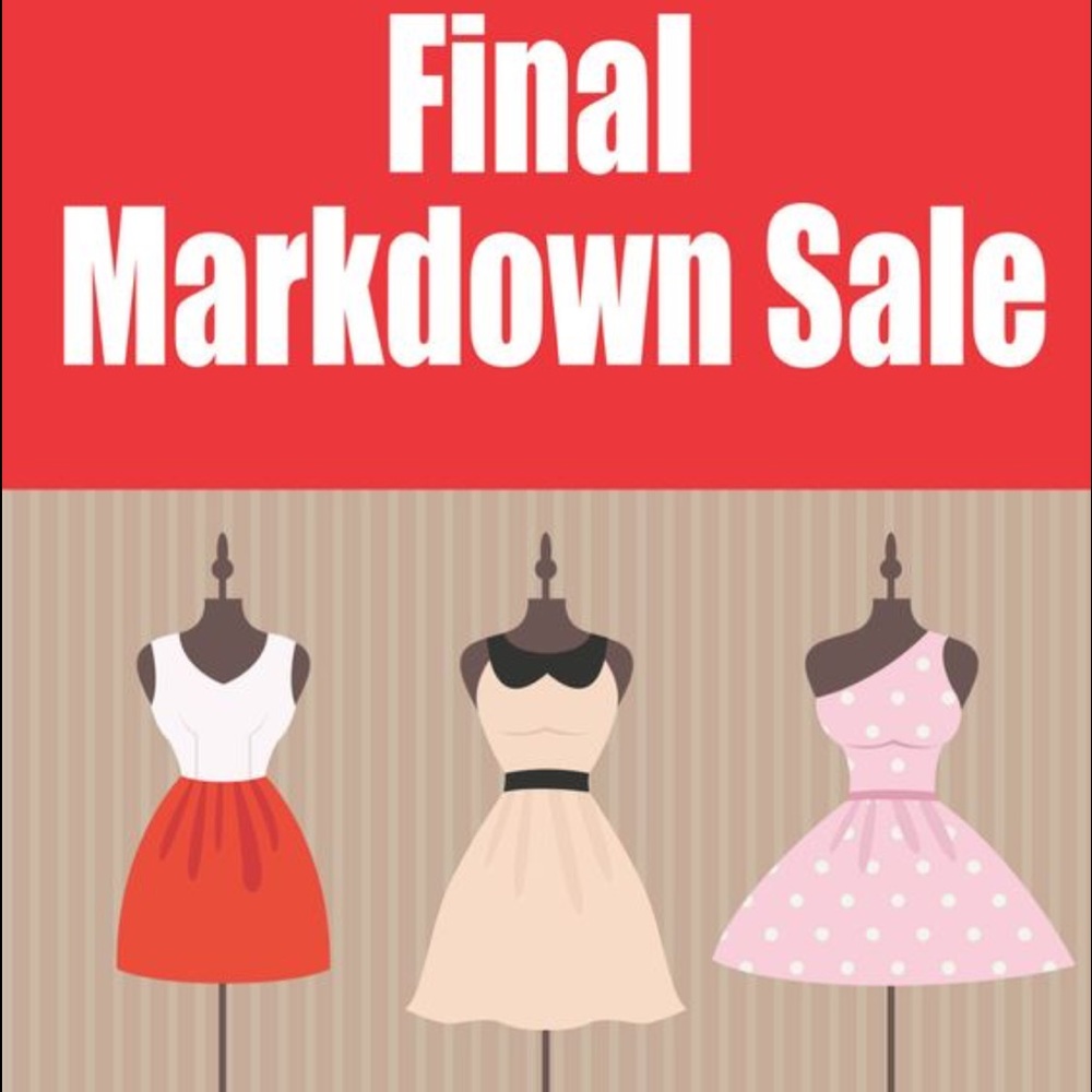FINAL MARKDOWN SALE ❗️