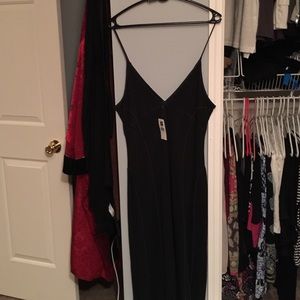 Gap Cotton spaghetti strap dress