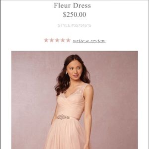 Anthropologie Bridesmaid Dress