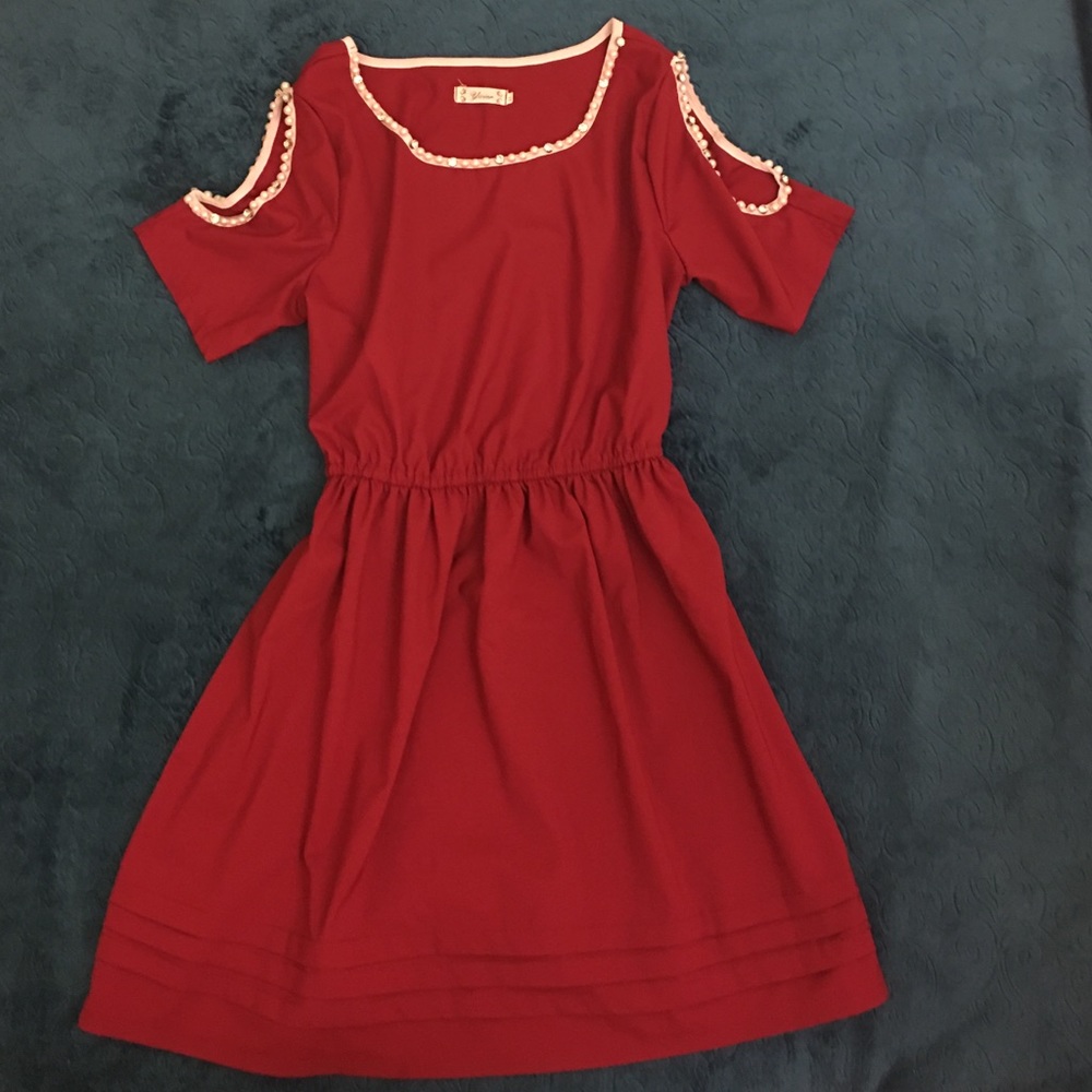 Red dress
