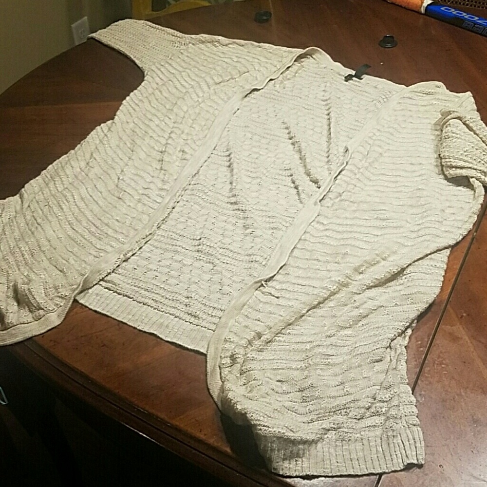 Thin long cardigan
