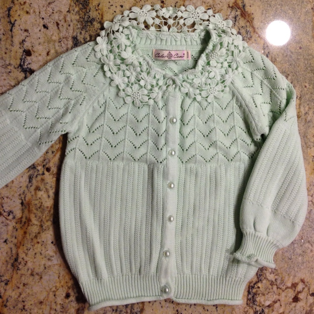 Beautiful cotton cardigan for girls