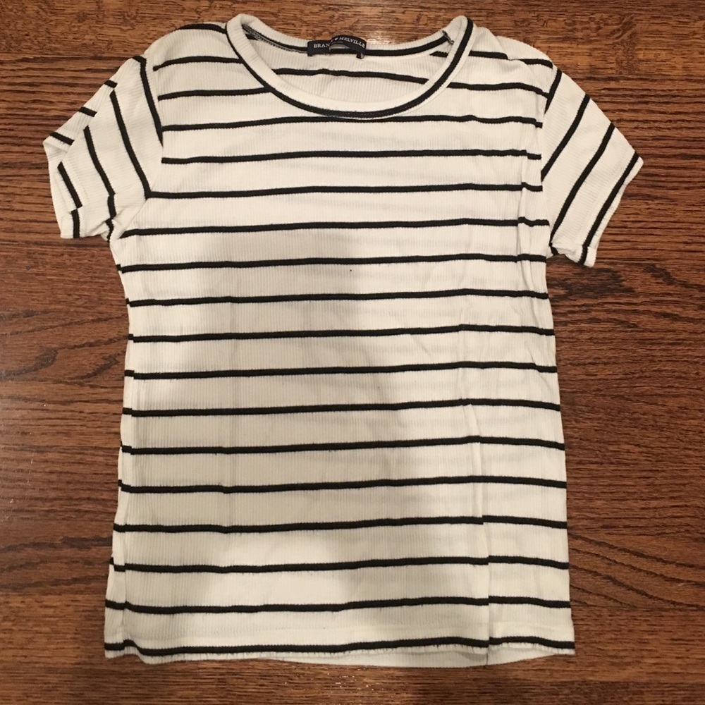 striped T-shirt