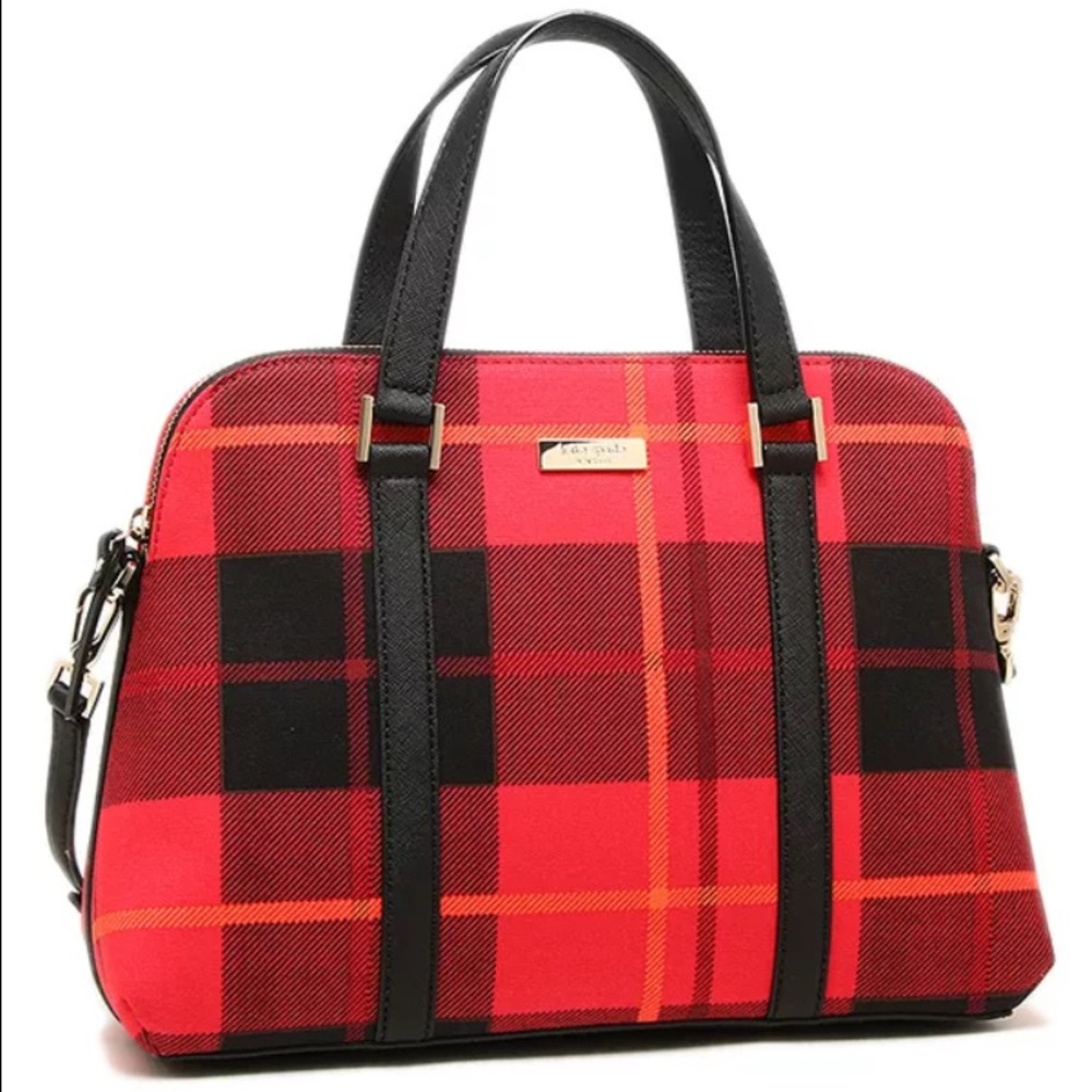Kate Spade Plaid Crossbody