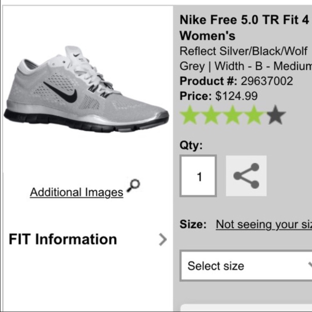 Nike running shoes
