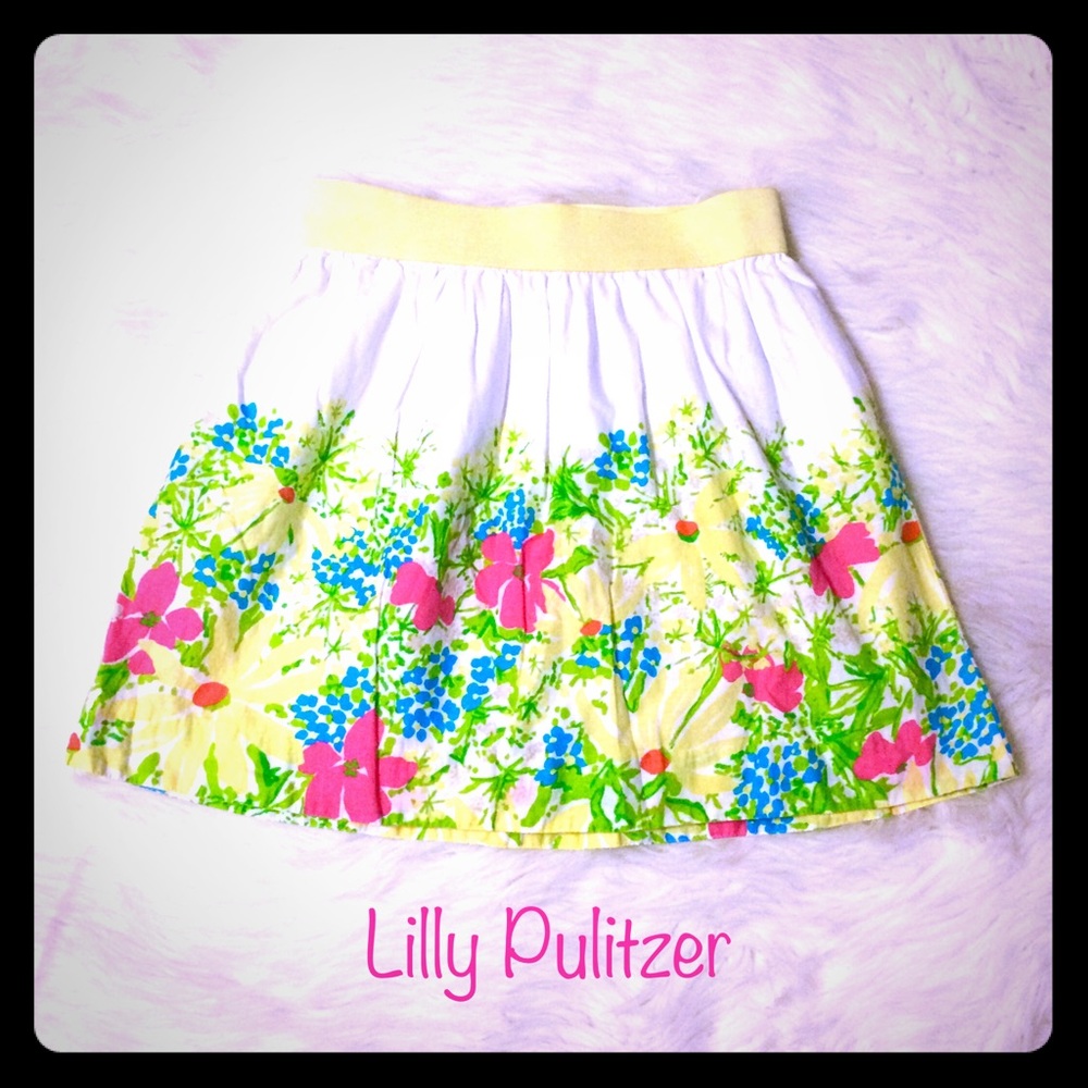 Lilly Pulitzer Floral Skirt