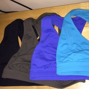 Blue & Black Sports Bras for Buyer!