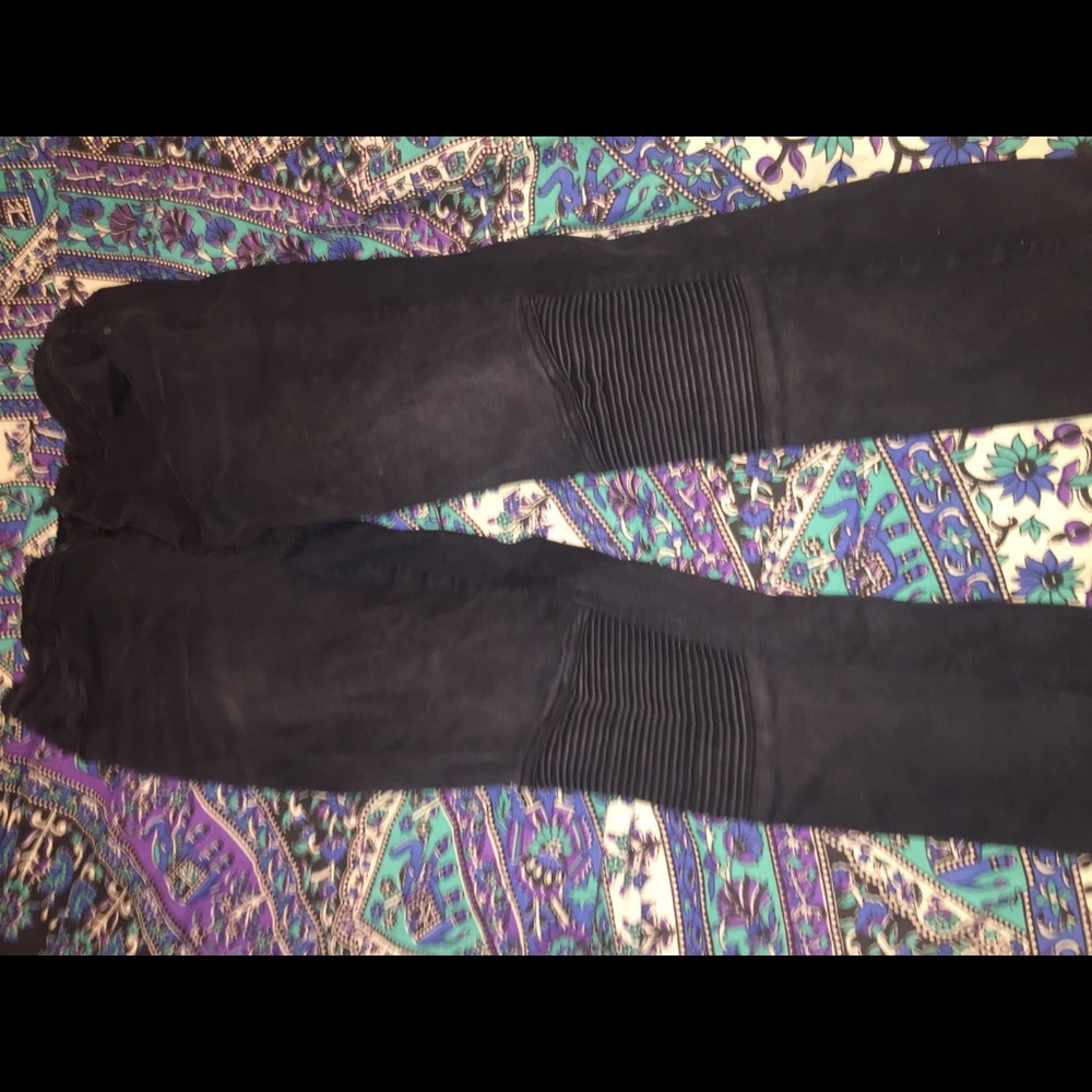 Pacsun moto dark grey jeans