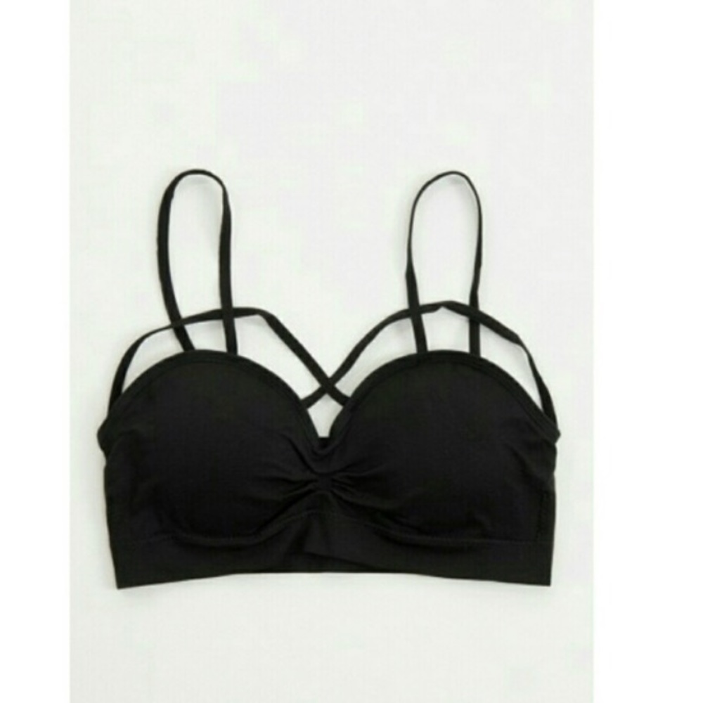β£οΈβ£οΈSTRAPPY SEAMLESS BRALETTE! Cute Bra!π - Picture 4 of 4