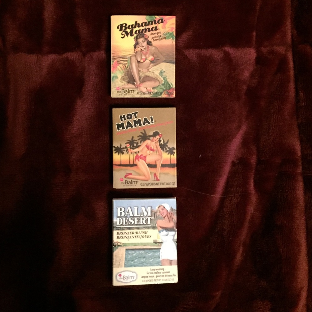 3 The Balm cosmetic samples