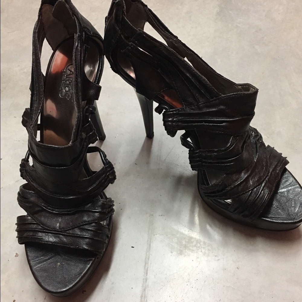 Carlos Santana strappy heels