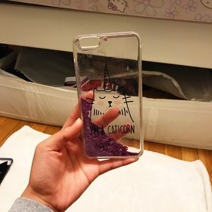 caticorn glitter iPhone 6 Plus case