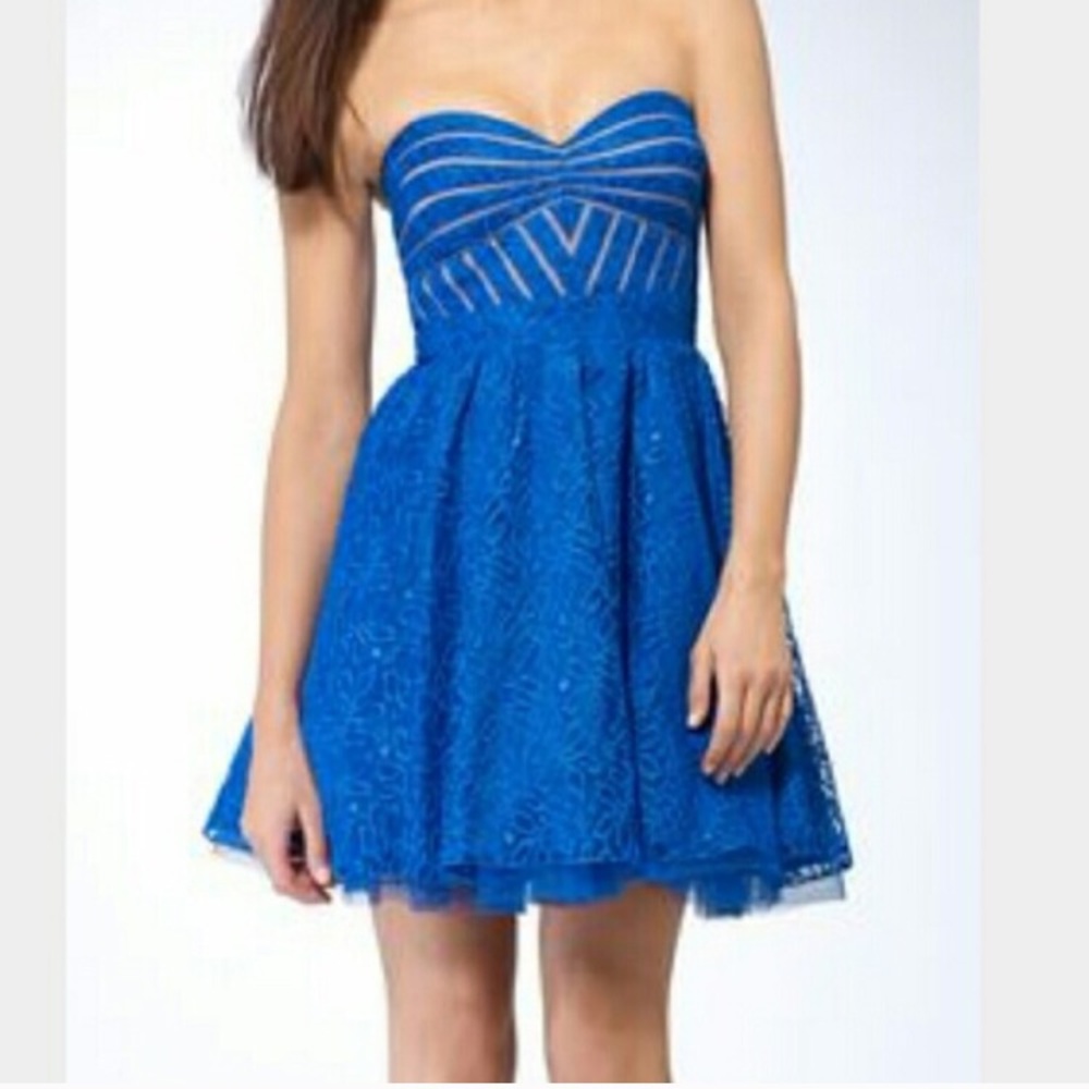 Blue Cache Cocktail Dress size 6