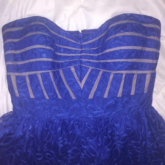 Blue Cache Cocktail Dress size 6 - Picture 3 of 4