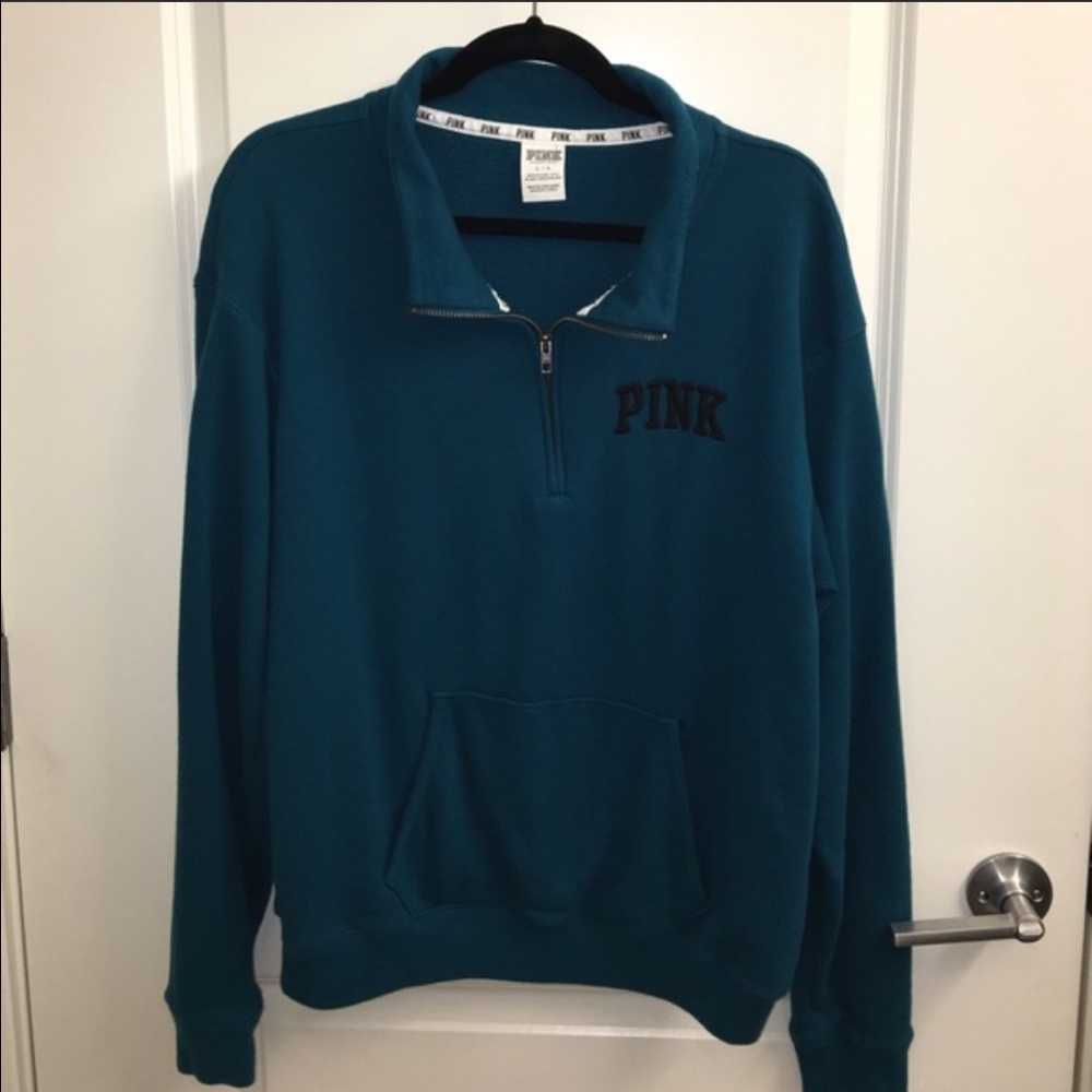 Dark teal sweater