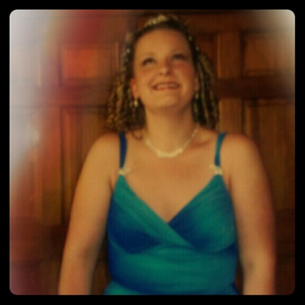 Sweet 16 baby blue dress