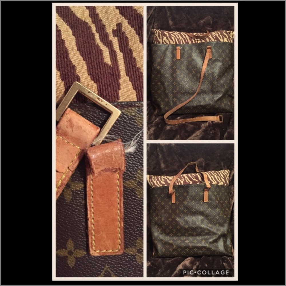 Authentic LV Cabas Alto -(broken strap holder)