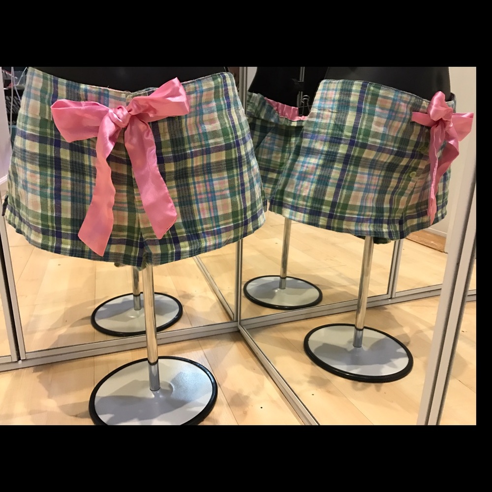 Wrapper shorts with the silk belt size XS