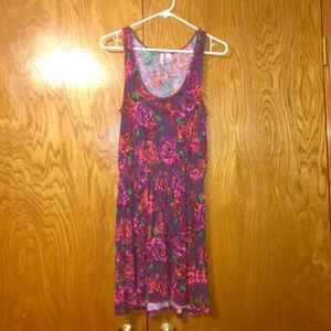 floral tank dress